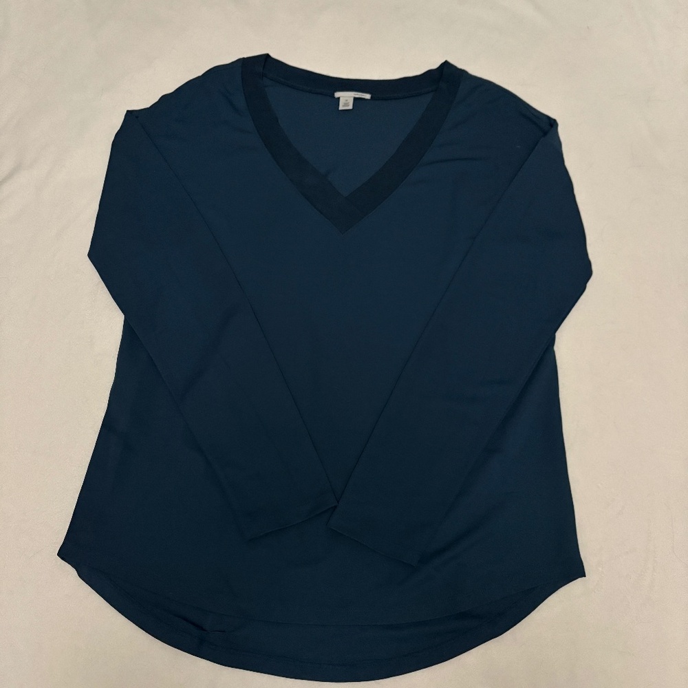 Halogen long sleeve top